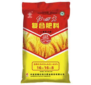 紅四方小麥專用肥40%（16-16-8）